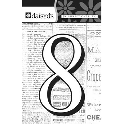 Daisy D\'s - Transparent Overlay - Number 8